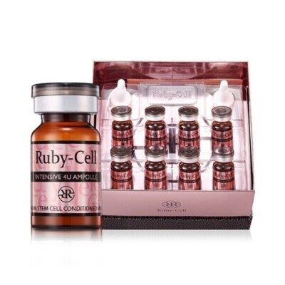 Ruby Cell INTENSIVE 4U Ampoule 18 x 6ml Whitening and Wrinkle Improvement Set