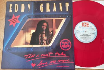 Eddy Grant - Till I can't take love no more 12'' Disco Germany RED VINYL