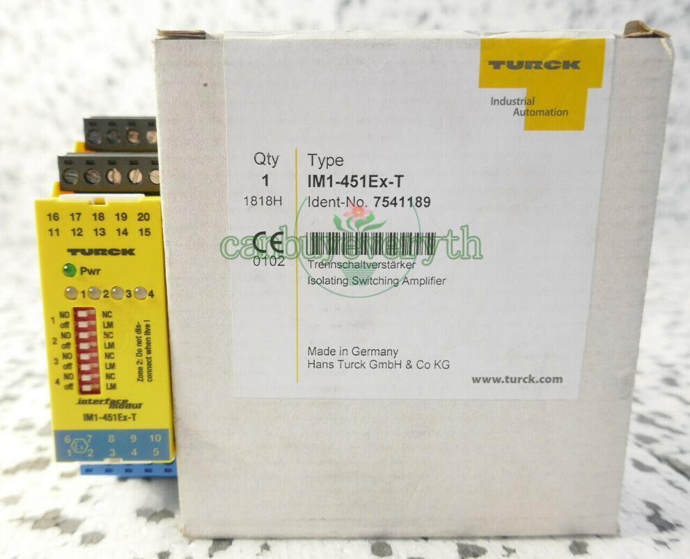 1PC Turck Safety Relay IM1-451EX-T NEW