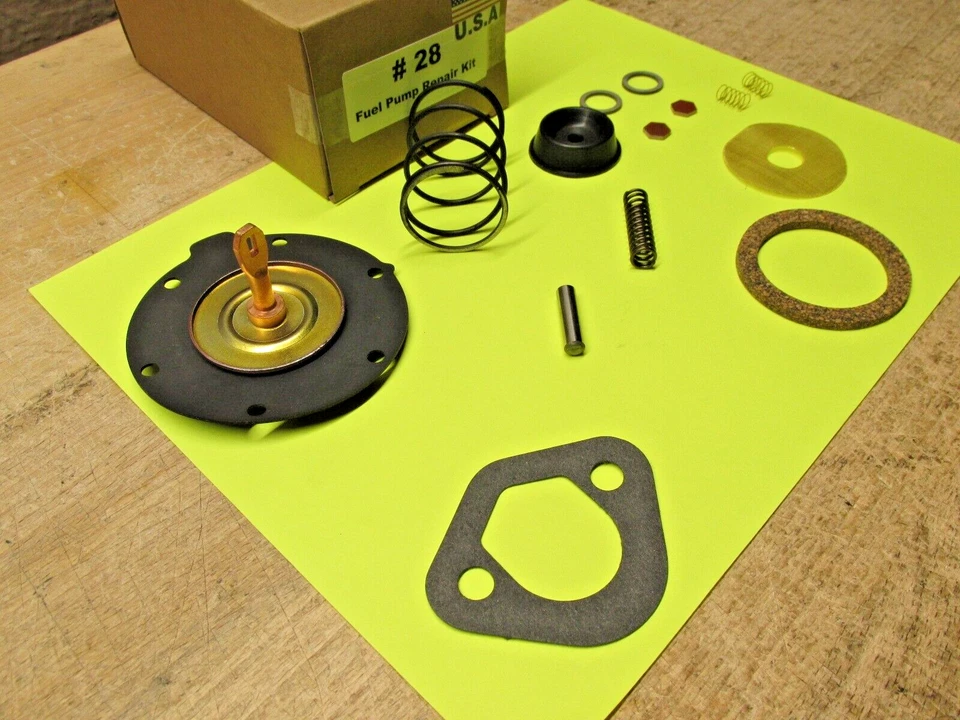 1935 1936 1937 1938 BUICK SPECIAL FUEL PUMP REBUILD KIT AC # 421 ETHANOL SAFE - Image 2 of 4