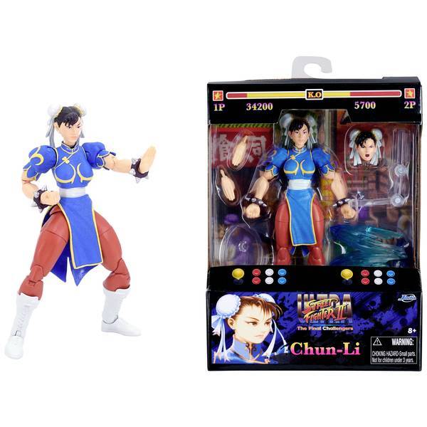JADA TOYS 253252026  Jada Toys Street Fighter II Chun-Li 6