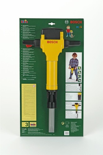Bosch Kinder Presslufthammer mit Sound Baustellen-Spielzeug Theo Klein 8405
