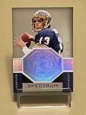 2013 UPPER DECK SPx FINITE LEGENDS SPECTRUM DAN MARINO #FI-DM / CARD # 05/10