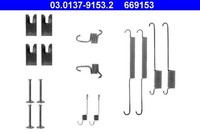 ZubehÖRsatz Bremsbacken Hinten Ate 030137 91532 FÜR Ford ZubehÖR KIT Montagesatz