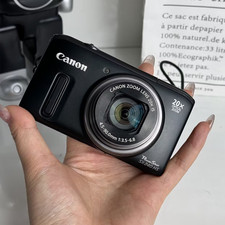 Canon PowerShot SX240 HS Digital Camera 12.1MP 20x Optical Zoom with Accessories
