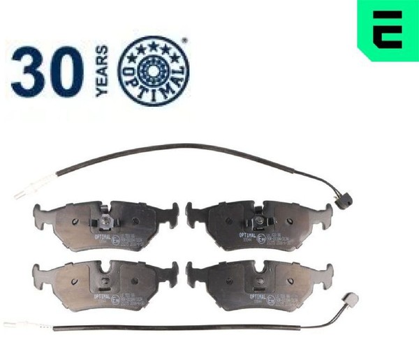 Optimal BP-10044 Bremsbelagsatz FüR Scheibenbremse Bremsbelagsatz-image