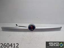 Oem 2008 Saab 9-3 2.0l Trunk Silver Trim Molding Garnish W Emblem Set