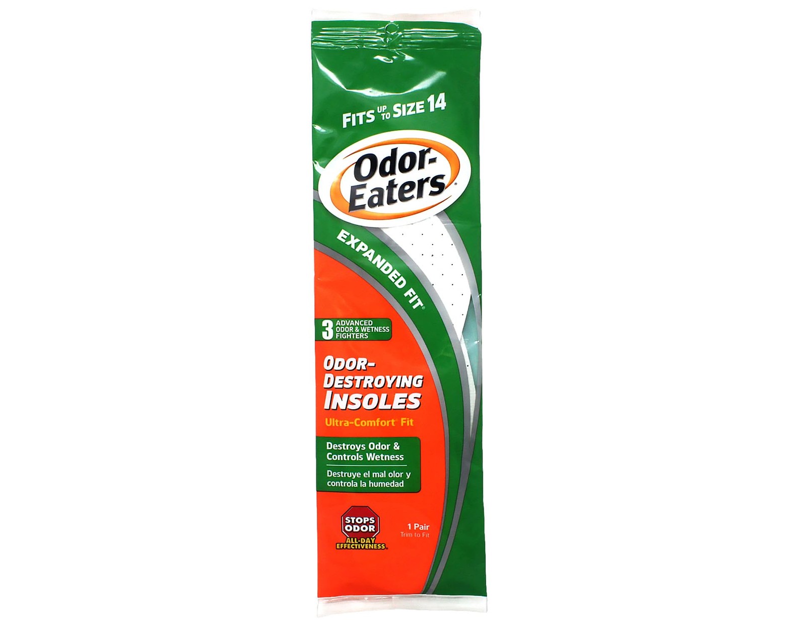 Odor-Eaters Ultra Comfort, Odour-Destroying, Deodorising One size, Gray