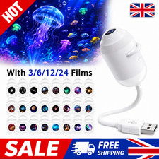 HD Smart Dynamic 5D Holographic Night Light Projector, Plug and Play Projector