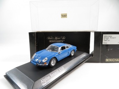 1:43 Minichamps 430113604 Alpine Renault A110 1963-67 blue