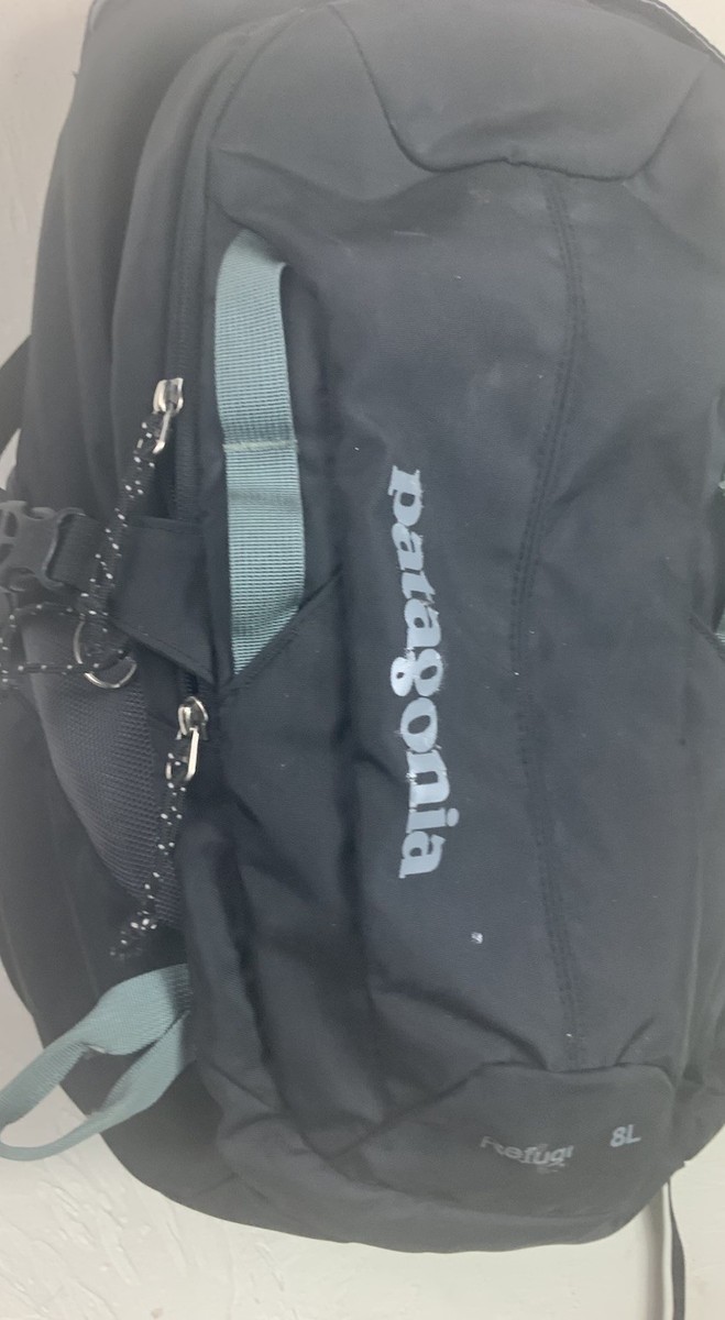 Patagonia Refugio 28L Backpack Black Hiking Travel School Daypack