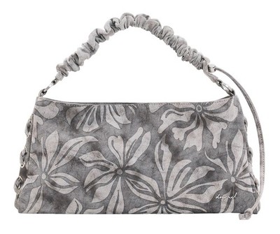 Desigual Obsidian Leiria Mini Shoulder Bag Schultertasche Tasche Middle Gray Neu