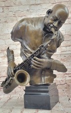Duke Ellington Saxophone Player Bronze Sculpture Statue Musician Music Artwork
