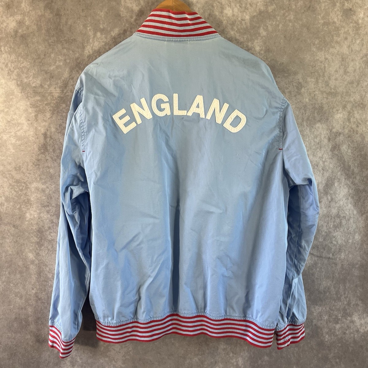 ウェア umbro england nylon jacket Vintage 1996 England Umbro Football Tracksuit Jacket Green Flag