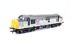 Bachmann OO Gauge 32-375DC Class 37/6 Diesel Transrail Livery No.37672 - Boxed