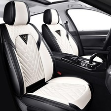 JXTH Fit for Kia Soul Seat Covers 2010-2026, Nappa Leather, 360  Full Prote