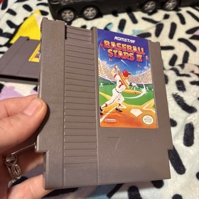 LOTE de 2 estrellas de b&eacute;isbol NES 1 y 2 ambas probadas y funcionan muy bien
