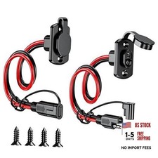 SAE Quick Connector Harness - SAE Adapter Male Plug to Female Socket Cable,