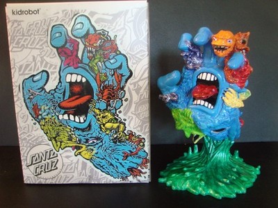 ROB ROSKOPP HAND Custom Kidrobot Santa Cruz Skateboards Screaming Hand Figure