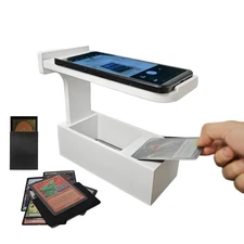Wooden MTG Card Stand,Trading Card Scanner for ManaBox App fit More Cameras, ...