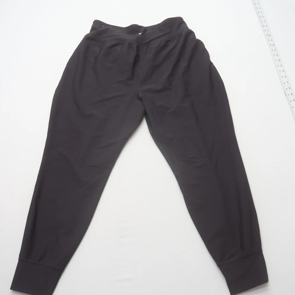 Old Navy Womens Powersoft High Rise Jogger Pants XL Black Athletic Stretch - Imagem 2 de 4