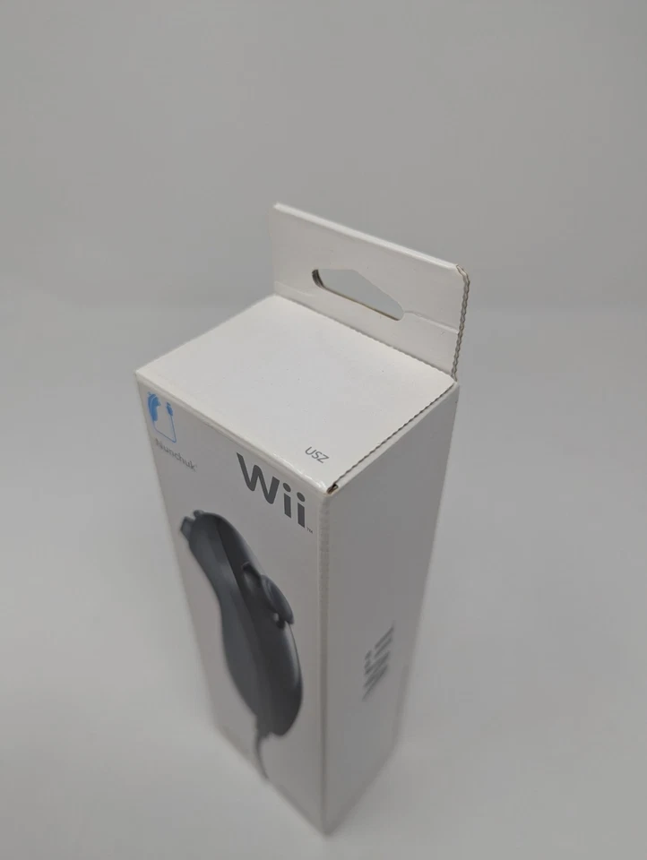 Nintendo Wii Nunchuk Controller Black OEM New Factory Sealed NunChuck - Image 4 of 4