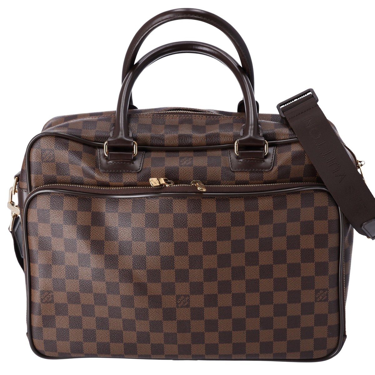 Louis Vuitton Icare Briefcase Handbag N23252 Ebene Damier Canvas