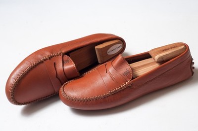 TODS Gommino Mens Brown Leather Moccasin Size UK 8.5 / US 9.5