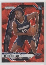 2024-25 Panini Prizm Red Ice Prizm Antonio Reeves #253 18fx