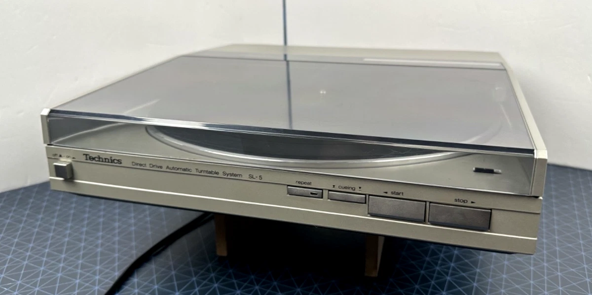 Technics　SL-5（レコードプレイヤー） Technics SL-5 Turntable Direct-Drive Linear Tracking Fully Auto