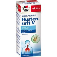 DOPPELHERZ Spitzwegerich Hustensaft V 150 ml PZN 07090733