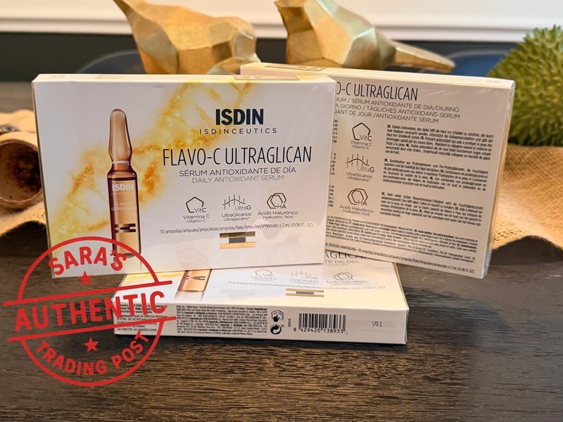 Set ISDIN ISDINCEUTICS Flavo C Ultraglican Antioxidant 10 Ampoules x 2ml each