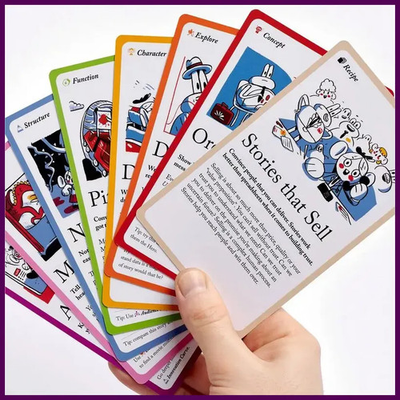 #ad #ad Story Teller Tactics Cards Creative Deck Card Games Business Tools Novel Life $23.24