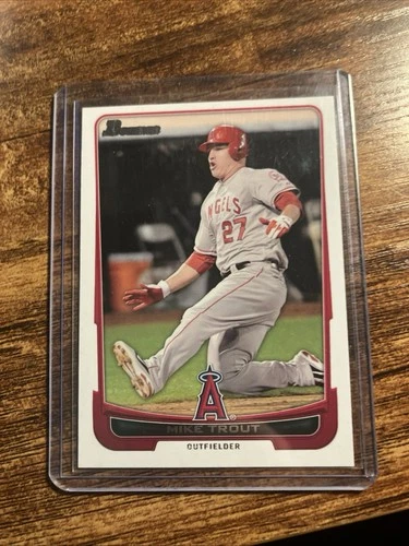 2012 Bowman Mike Trout #34 Los Angeles Angels RC MLB Baseball Card