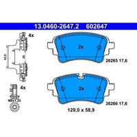 ATE 13.0460-2647.2 Bremsbelagsatz FüR Audi A5 A6 C8 A4 B9 A7 8W2 8WC 8W5 8WD