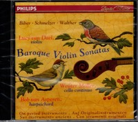 Biber, Schmelzer, Walther: Sonate FüR Barockvioline / Lucy Van Dael - CD