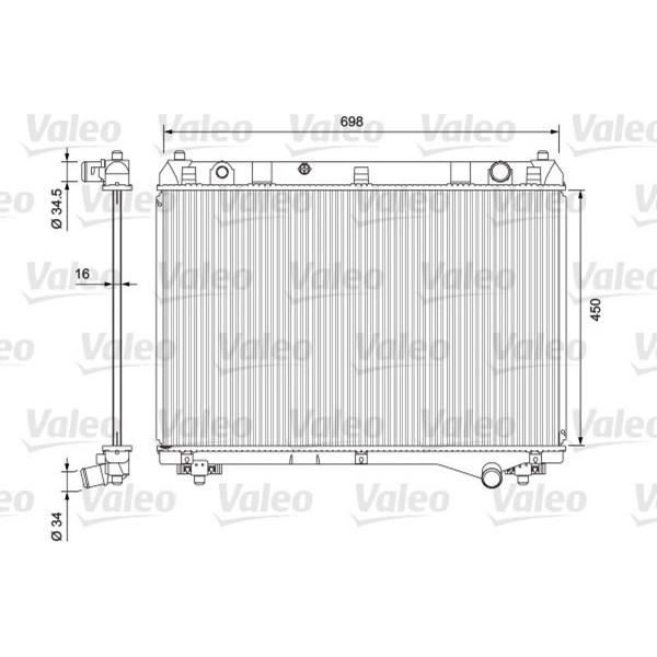 Valeo 701722 KüHler MotorküHlung-image