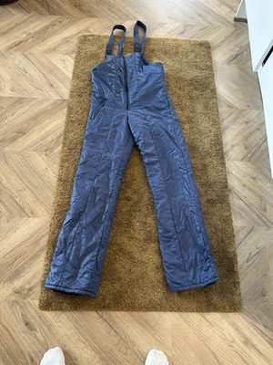 Skihose glanznylon Skianzug Vintage Ski Bib Shiny Pant Gr. 176 Skilatzhose 80s