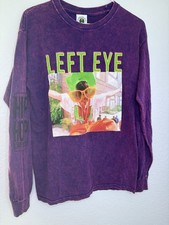Rare Cross Colours Left Eye Long Sleeve Tee Retro 90s Sz M TLC