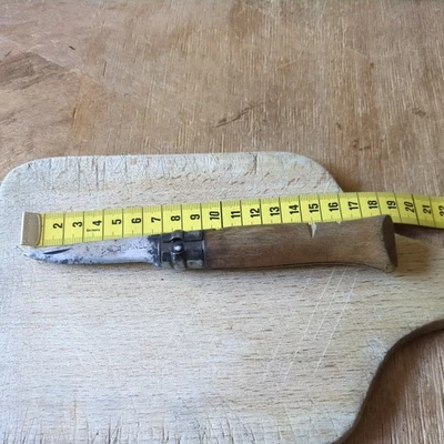 ANCIEN COUTEAU OPINEL N°8 LA MAIN COURONNÉE - Photo 1/4