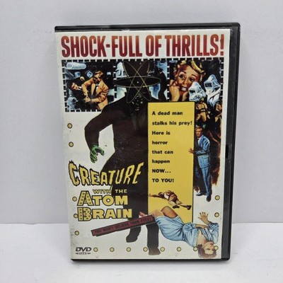 Creature with the Atom Brain DVD 1955 Sci-Fi Horror Movie Retro B-Movie Classic