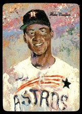 Mike Cuellar 1986 Mother's Cookies Astros #5 Astros MLB READ FREE SHIPPING