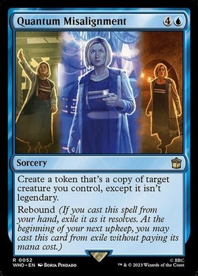 Quantum Misalignment ~ Commander: Doctor Who [ EX ] [ Magic MTG ]