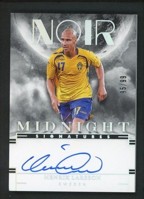 2024-25 HENRIK LARSSON 95/99 AUTO PANINI NOIR FIFA MIDNIGHT SIGNATURES