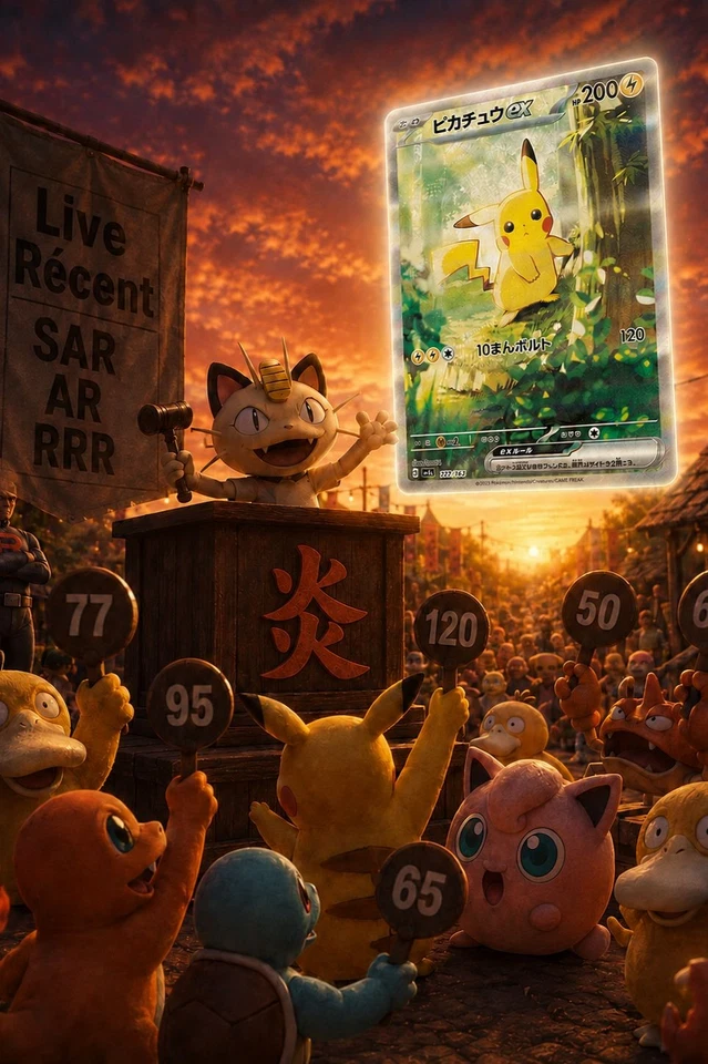 Premier live eBay ! Live Pokémon MIX 100% JAP