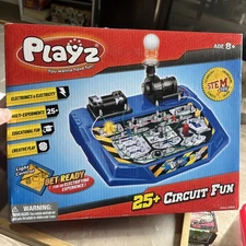 Playz Electrical Circuit Board Engineering Kit for Kids with 25+ Experiments 