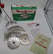 Moulinex Mouli-Julienne 445 Schnitzelmouli 4 Scheiben OVP Rezepte 