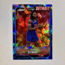 2024-25 Topps Chrome Sapphire #116 Isaiah Stewart Pistons