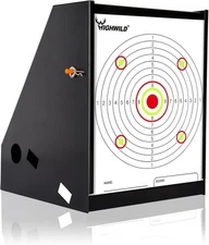 Highwild BB Trap Target (Airgun Only) with 10 pack Paper Targets 