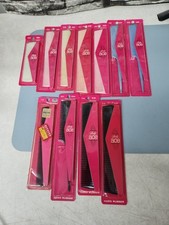 Lot 0f 11 1960s 70s Ace Barber Hair Dresser combs NIP Antique
